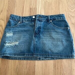 Jean Skirt